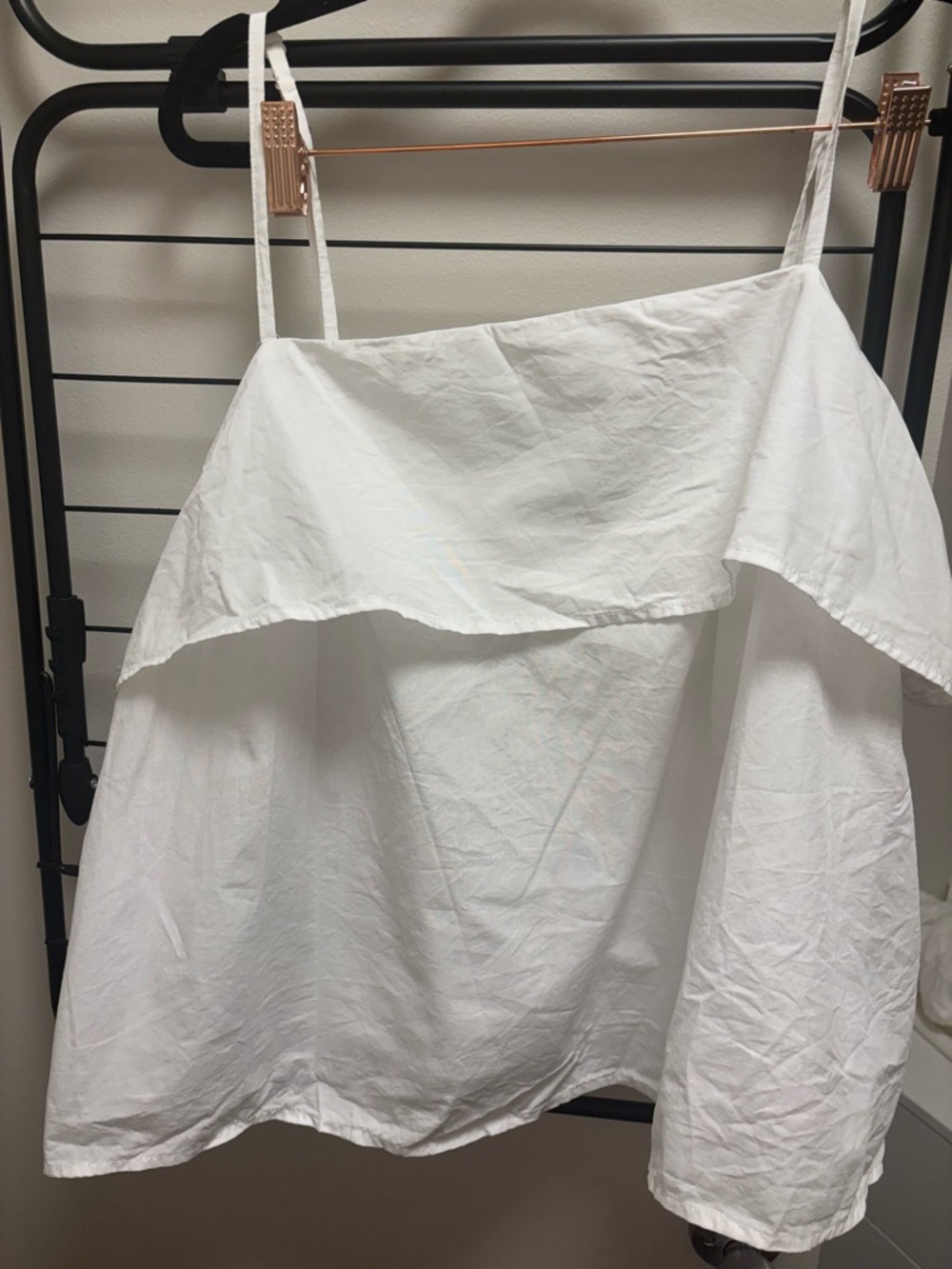 H&M Sleeveless Poplin Top